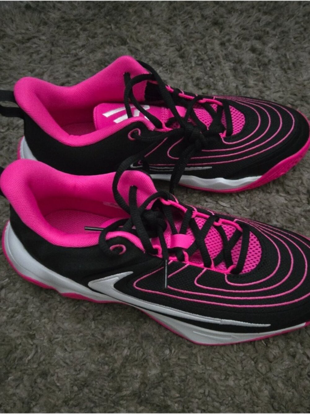 Giannis Immortality 4 GS 6Y Pink And Black Basketball Sneakers New 1026 - Picture 6 of 8